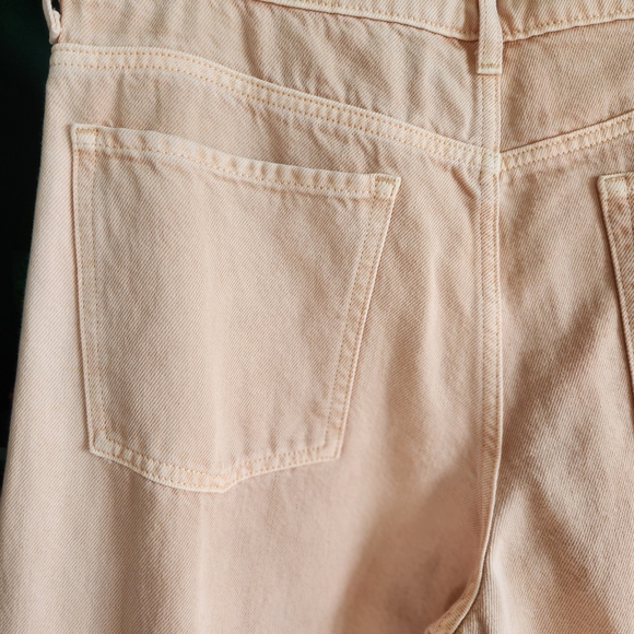 Old Navy, Mid-rise, Peach Flare & Baggy, Extra Wide Legs Jeans, Sz 12 - Picture 5 of 5
